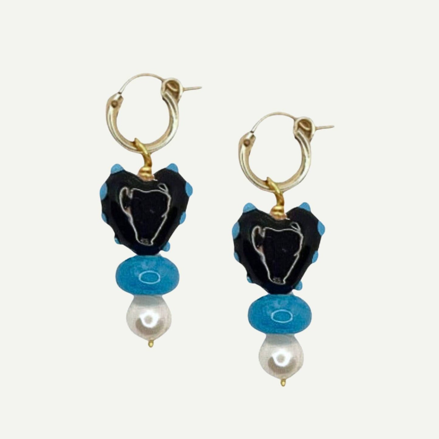 Aphrodite's Evil Eye Earrings